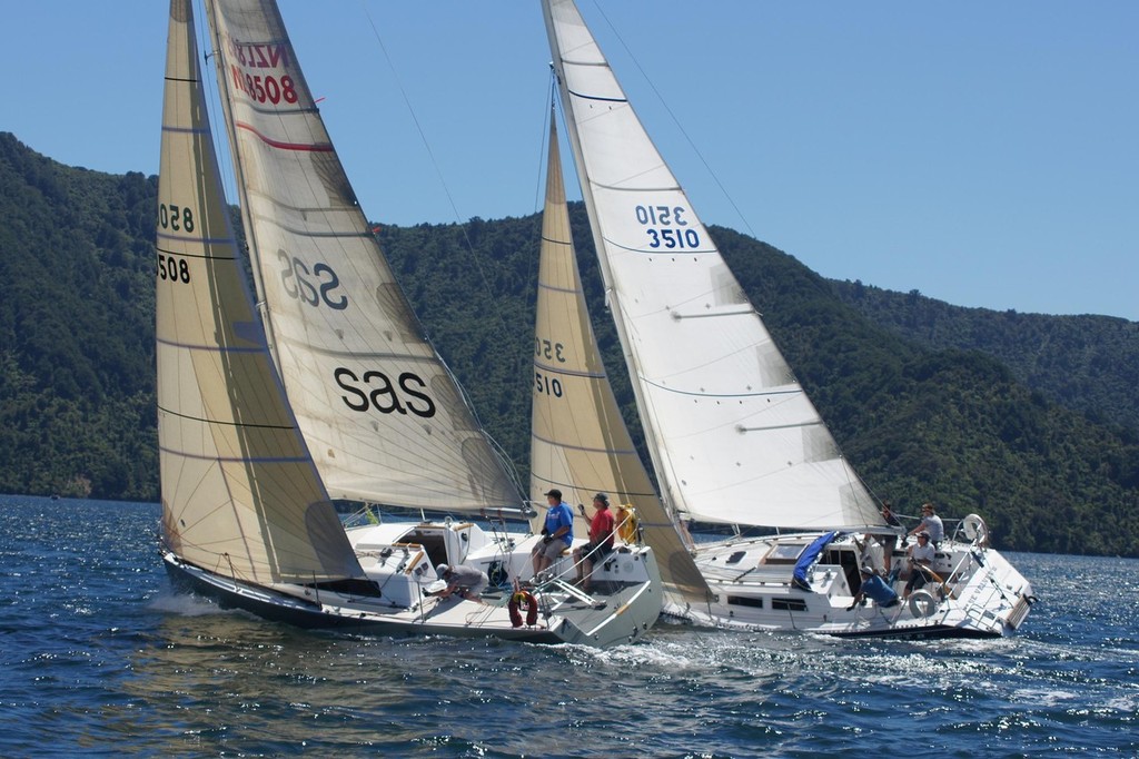 Farr Verses Young - Racing in the Marlborough Sounds © Don Gurteen